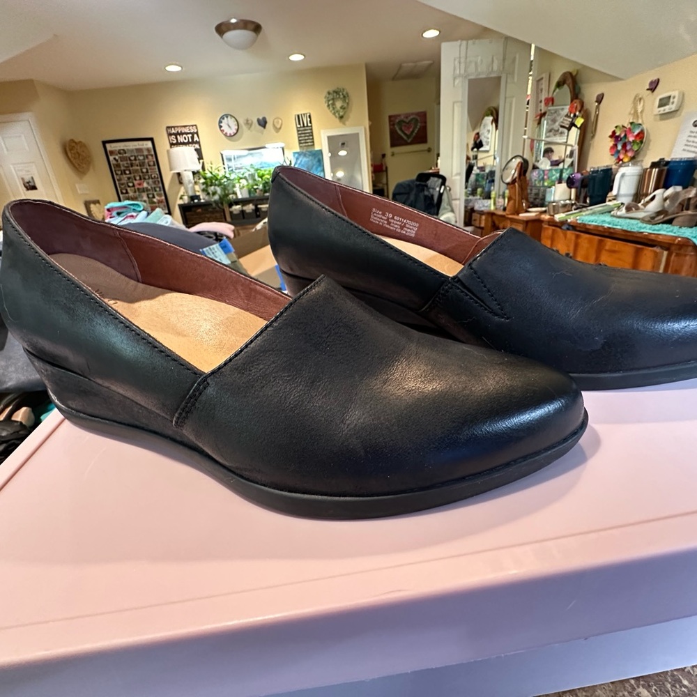 Black Dansko wedges size 39